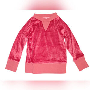 NWT Miki Miette Red Velour Infant Sweater Size 12 Months